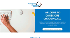 Desktop Screenshot of consciouschoosing.com